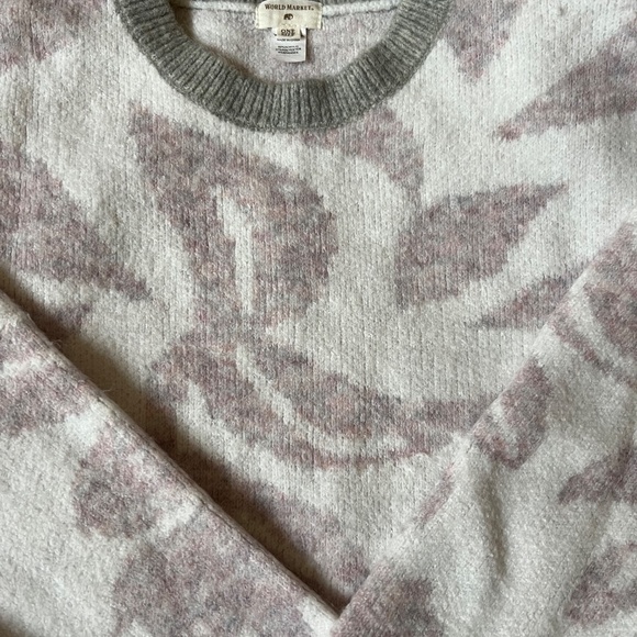 WORLD MARKET ULTRASOFT Ivory neutral SWEATER (NWOT) - Picture 7 of 9